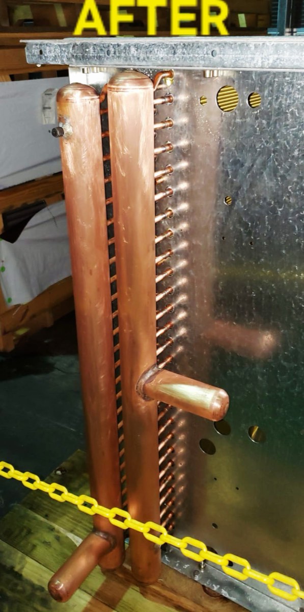 Recubrimiento Surfsil - detalle cadena